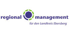 Schriftzug des Logos Regionalmanagement im Landkreis Ebersber