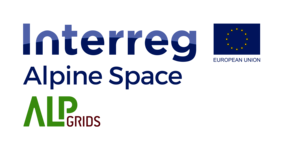 Logo Interreg AlpGrids Projekt