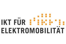 Wort-Bild-Marke des Projekts IKT für Elektromobilität