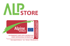 Logo des AlpStore Projekts (Quelle: B.A.U.M.) Logo des AlpStore Projekts
