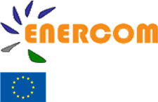 Logo des Projekts ENERCOM - vom Klärschlamm zur Bioenergie
